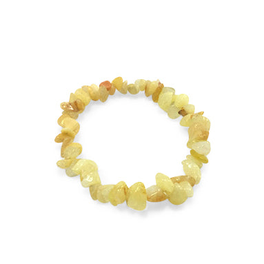 Pulsera de Calcita Amarilla en Chip