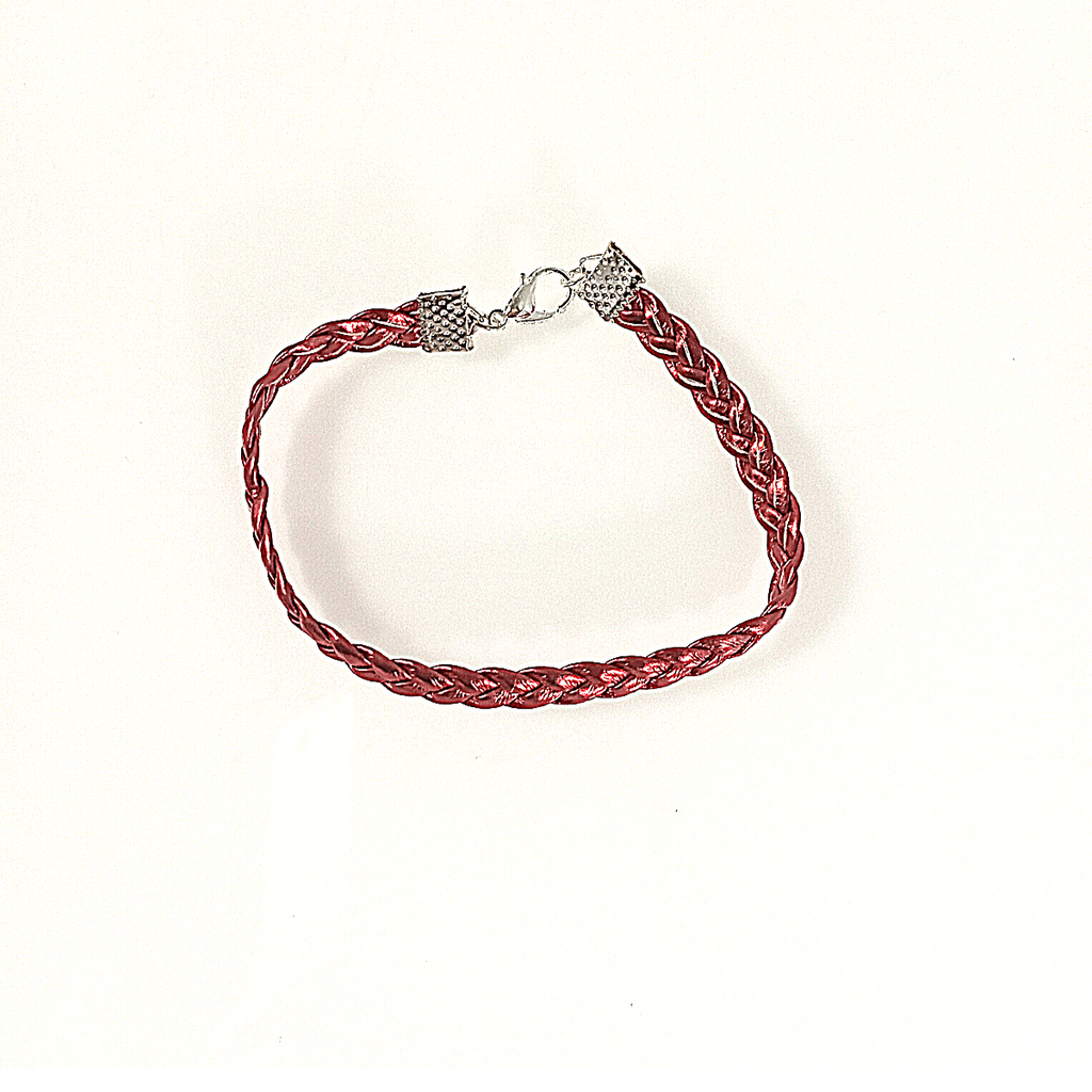 Pulsera Roja Trenzada