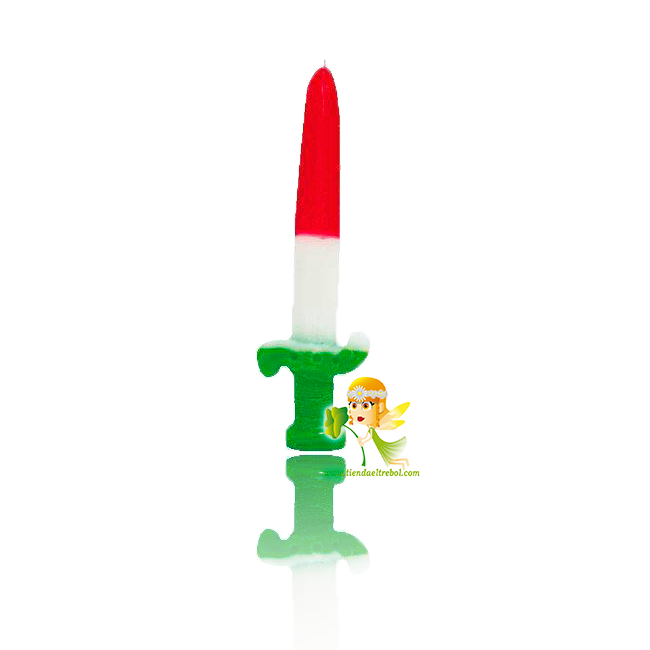 Vela Espada Tricolor